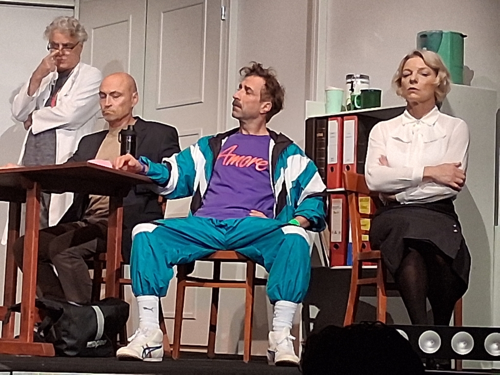 André Zimmermann, Silvio Hildebrandt, Sebastian Freigang und Juli Grimpe